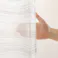 ユニベール「レースカーテン アクセント ホワイト」100×176cm 2枚 4548654897158【別送品】