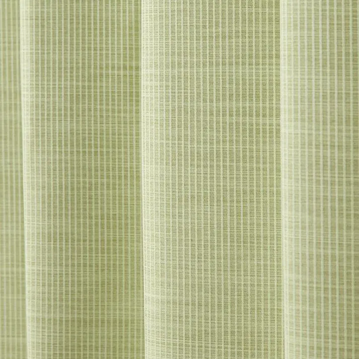 ユニベール フーガ グリーン 100×178 2枚組 遮光性 洗濯可能 アジャスターフック付き 4548654057507【別送品】