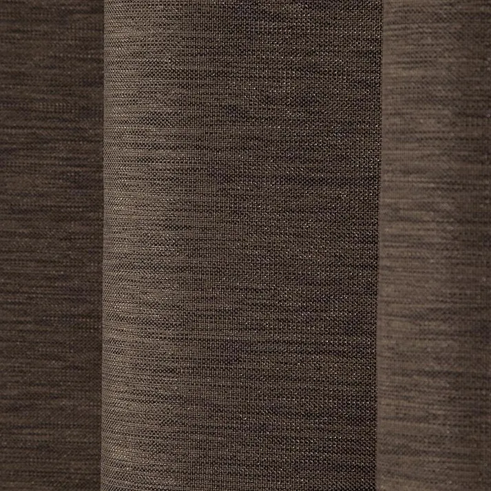 ユニベール コローレ ダークブラウン 100×178 2枚組 遮光性 洗濯可能 アジャスターフック付き 4548654585604【別送品】