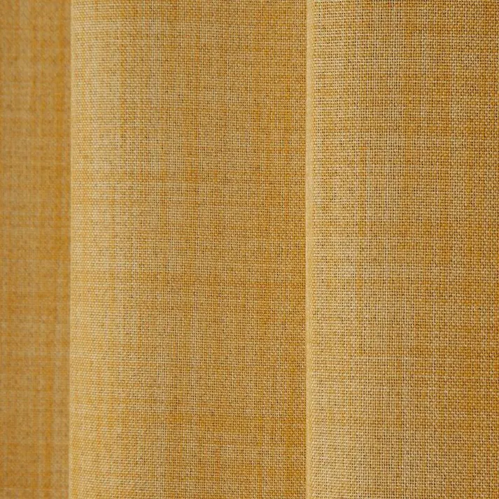 ユニベール ジェード イエロー 100×178 2枚組 遮光性 洗濯可能 アジャスターフック付き 4548654638355【別送品】