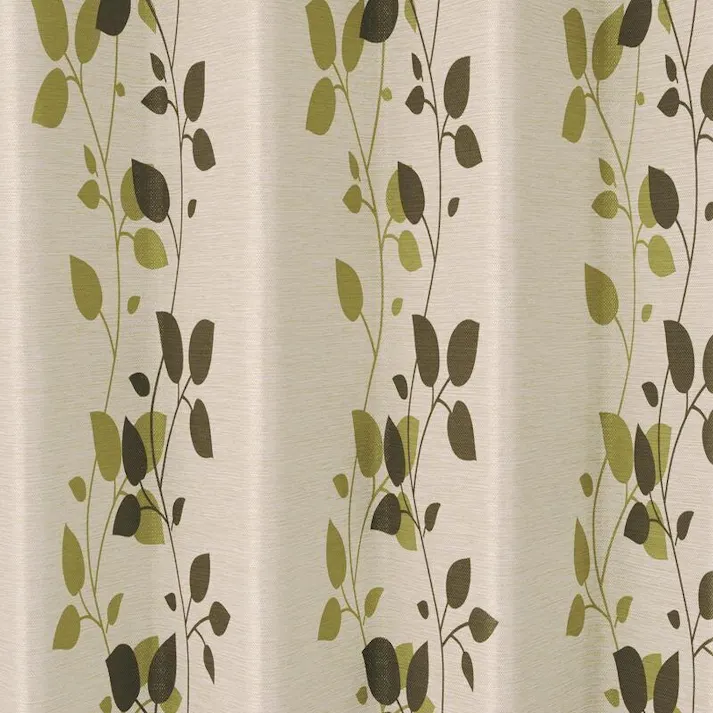 ユニベール STアシュリー グリーン 100×135 2枚組 遮光性 洗濯可能 アジャスターフック付き 4548654669205【別送品】