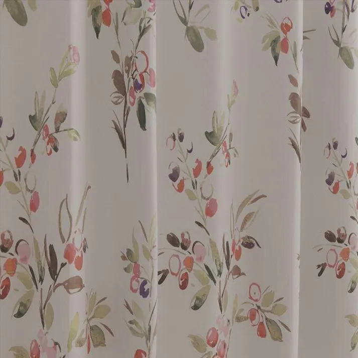 ユニベール ミリーフ オレンジ 100×135 2枚組 遮光性 洗濯可能 アジャスターフック付き 4548654801841【別送品】