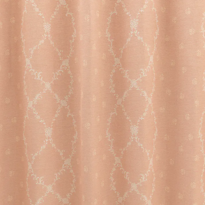 ユニベール メロウ ピンク 150×178 1枚入 遮光性 洗濯可能 アジャスターフック付き 4548654888590【別送品】