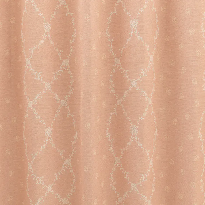 ユニベール メロウ ピンク 200×178 1枚入 遮光性 洗濯可能 アジャスターフック付き 4548654896359【別送品】