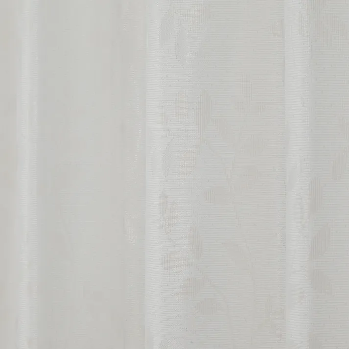 ミラー レースカーテン イーリアス ホワイト 100×103cm 2枚組 ユニベール 4548654466231【別送品】