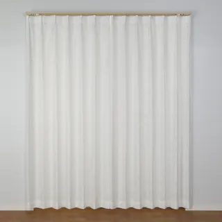 ミラー レースカーテン イーリアス ホワイト 100×198cm 2枚組 ユニベール 4548654466262【別送品】