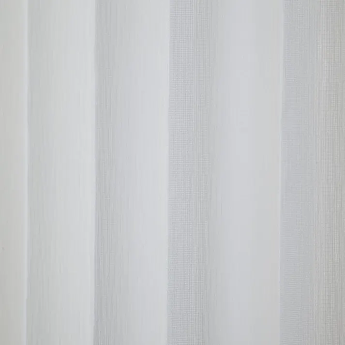 採光 UVカット 遮熱 ミラー レースカーテン SKライティング ホワイト 100×103cm 2枚組 ユニベール 4548654639017【別送品】