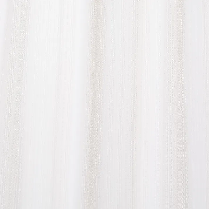 UVカット 遮熱 ミラー レースカーテン ライリー ストライプ 100×198cm 2枚組 ユニベール 4548654713120【別送品】