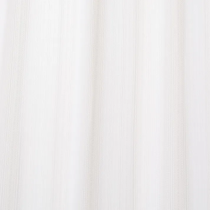 UVカット 遮熱 ミラー レースカーテン ライリー ストライプ 150×208cm 1枚入 ユニベール 4548654713175【別送品】