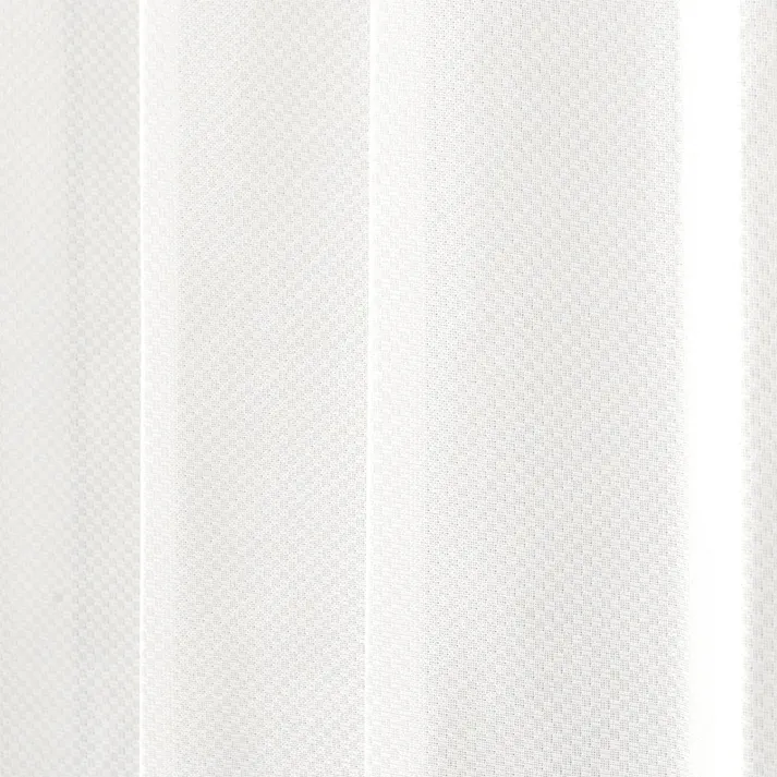 UVカット 遮熱 ミラー レースカーテン アークレース ホワイト 100×188cm 2枚組 ユニベール 4548654739694【別送品】