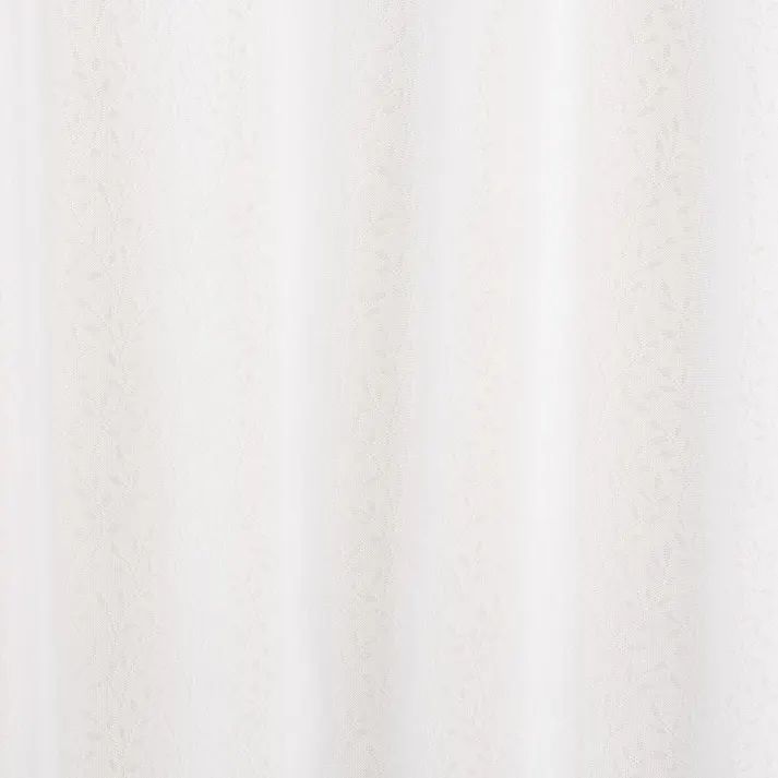 UVカット 遮熱 ミラー レースカーテン ライリー リーフ 100×183cm 2枚組 ユニベール 4548654785790【別送品】