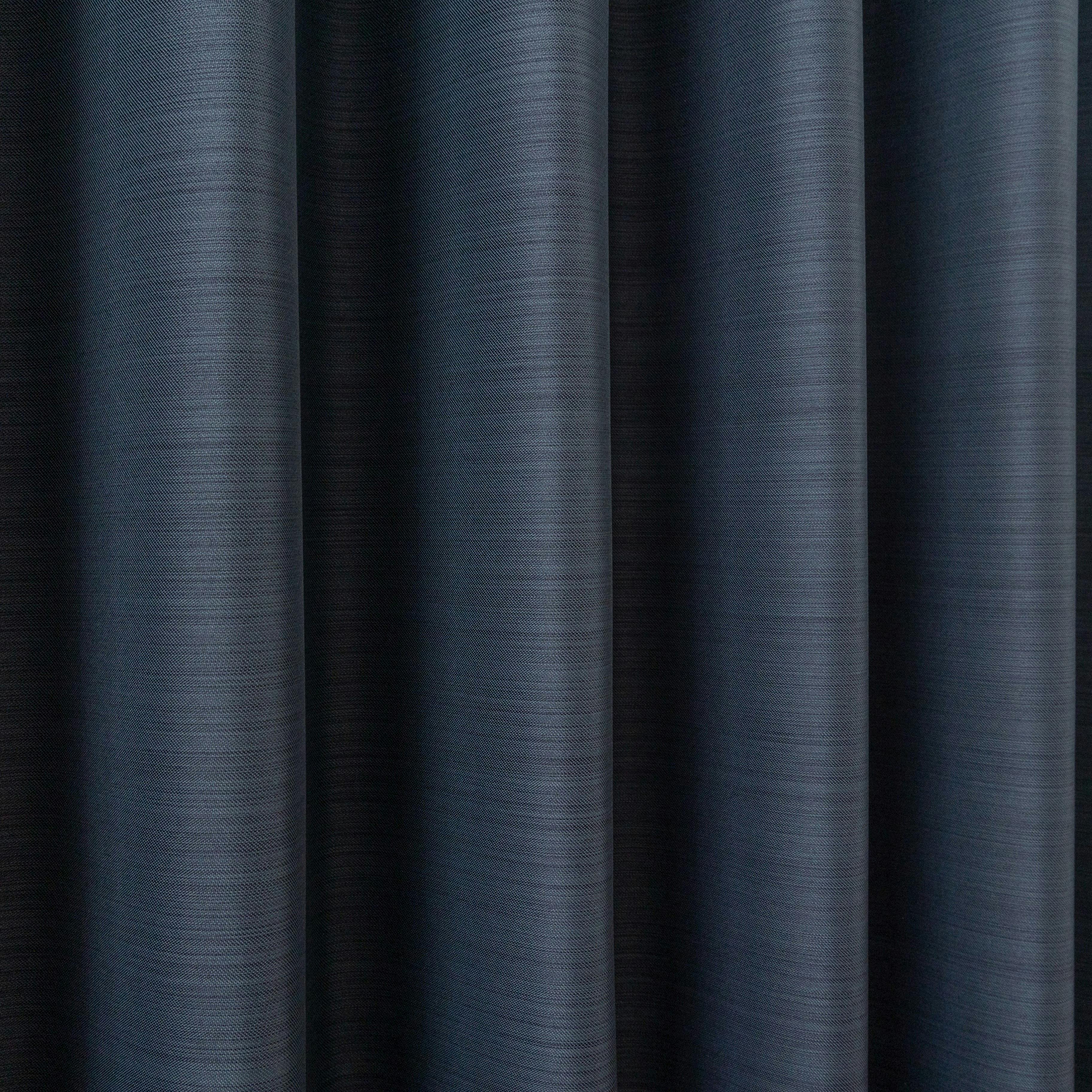 遮光2級 カーテン レガシー ネイビー 200×185cm 1枚入 ユニベール