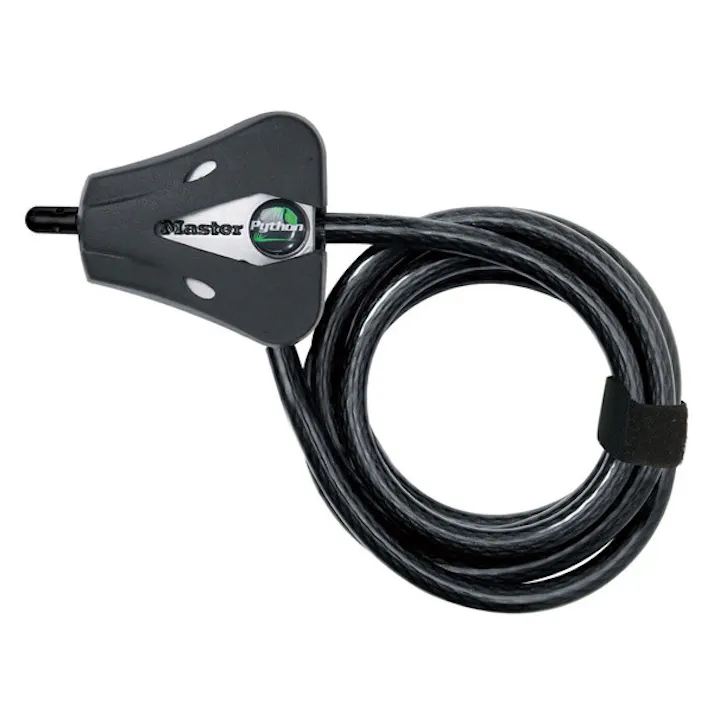 マスターロック Master Lock(マスターロック) ケーブルロック 8mm×1.8m 4本キー 8418JAD(CDC)【別送品】