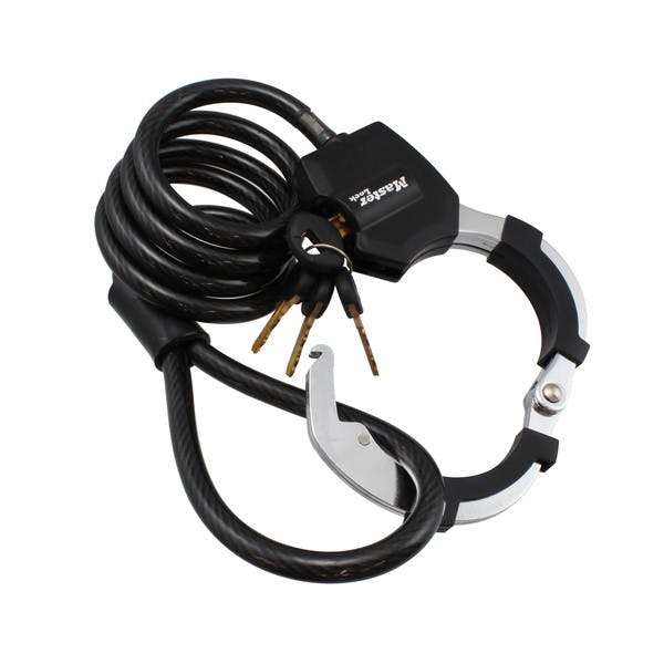 8275JADPROBLK 手錠型ケーブルロック ブラック 4本キー(CDC)【別送品