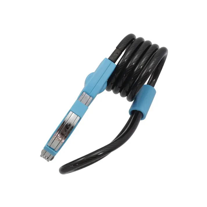 マスターロック 8275JADPROBLU 手錠型ケーブルロック ブルー 4本キー(CDC)【別送品】