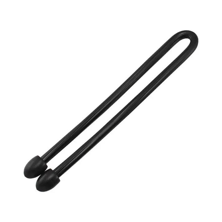 株式会社光 樹脂コーティング 結束材 カラフルフリータイ 300x6mm ブラック KFRT306-1(CDC)【別送品】