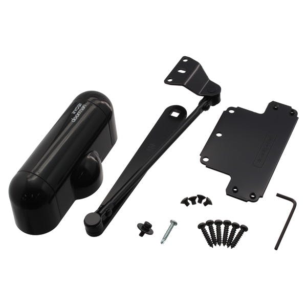 リョービ 機能付ドアマン S-101PV ブラック 箱入 4580008780037【別送