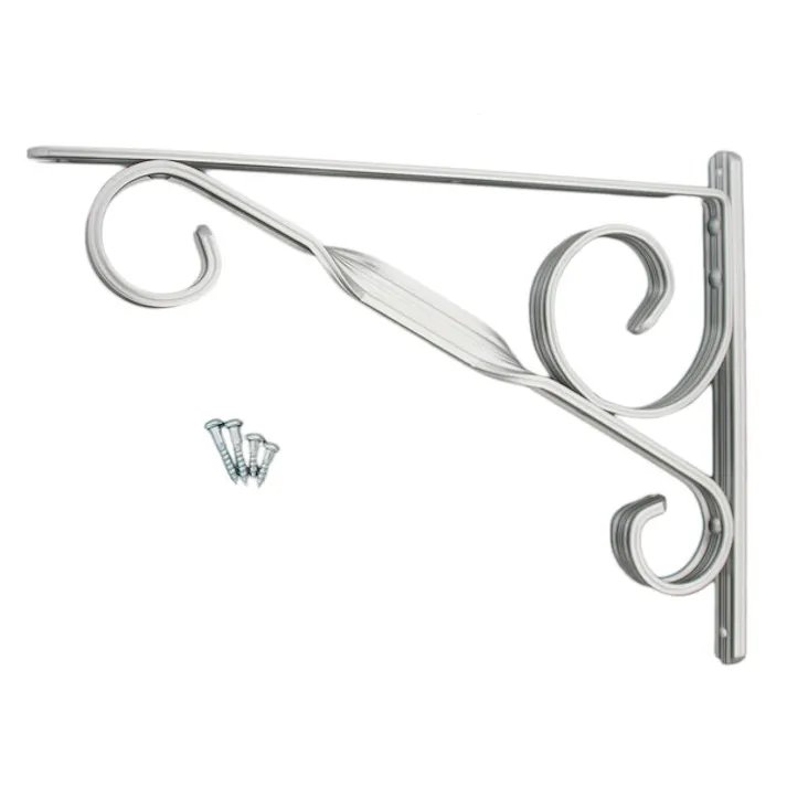 久宝金属 アルミ棚受 シルバー 240mm(CDC)【別送品】