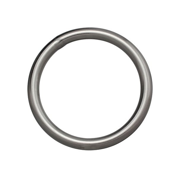 ハイロジック 11105 ステンレス 丸リング 6×50mm 1個入(CDC)【別送品】