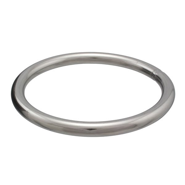 ハイロジック 11107 ステンレス 丸リング 8×80mm 1個入(CDC)【別送品