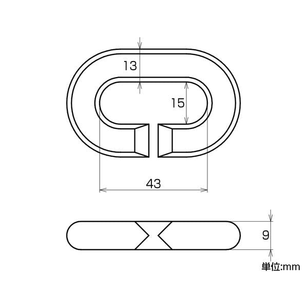 ハイロジック 11264 ステンレス Cリング 11mm 1個入(CDC)【別送品
