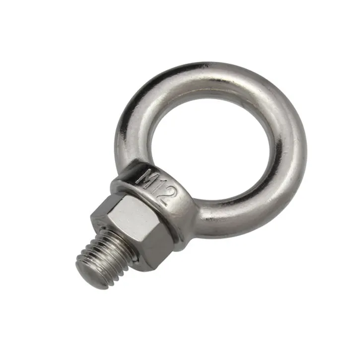 ハイロジック 11268 ステンレス アイボルト ナット付 12mm 1個入(CDC)【別送品】