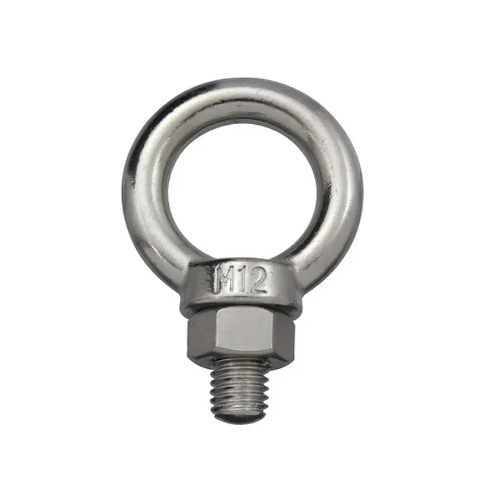 ハイロジック 11268 ステンレス アイボルト ナット付 12mm 1個入(CDC)【別送品】