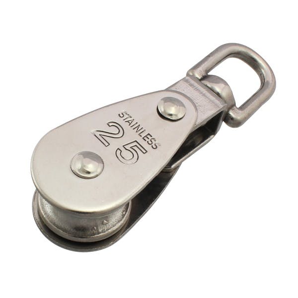 ハイロジック 11389 ステンレス 豆ブロック (1車) 25mm 1個入(CDC) 吊り金具 ハイロジック 11389 ステンレス 豆ブロック (1車) 25mm 1個入(CDC) 吊り金具