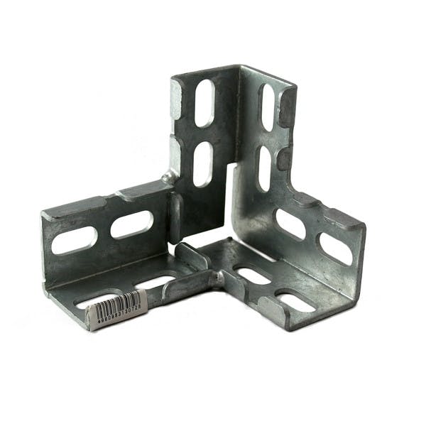 ハイロジック 接続金具SC40用NO4三方通シコーナー(CDC) 補強金具 ハイロジック 接続金具SC40用NO4三方通シコーナー(CDC) 補強金具