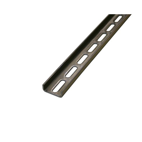 ハイロジック 13167 C44-1800 鉄ユニクロチャンネル 1本(CDC) 業務用スチールラック ハイロジック 13167 C44-1800 鉄ユニクロチャンネル 1本(CDC) 業務用スチールラック