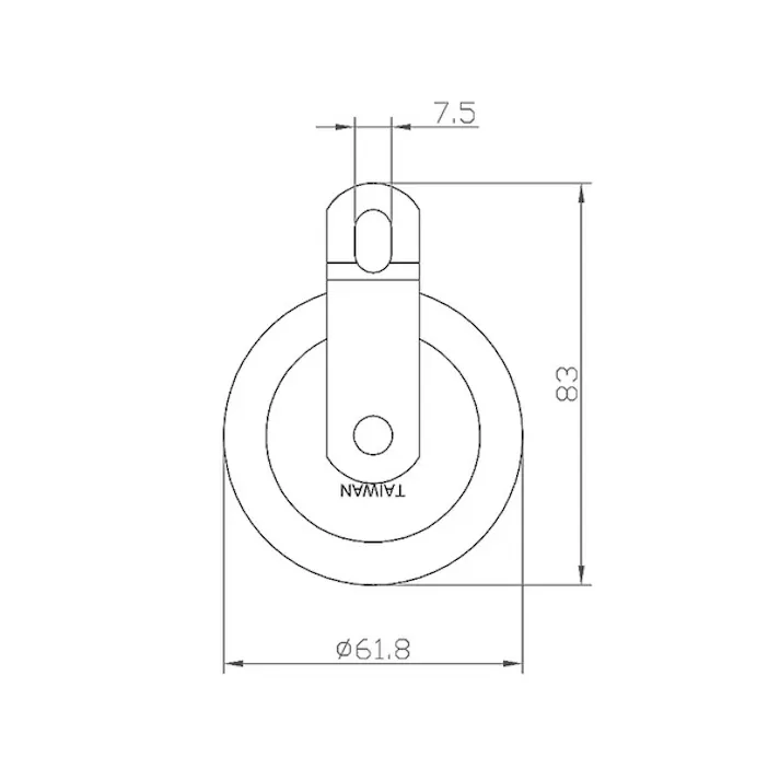 ハイロジック DH-784 鉄枠プーリー固定型(CDC)【別送品】