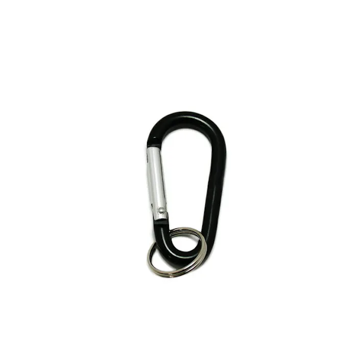 ハイロジック 15857アルミスナップ8mmブラック(CDC)【別送品】