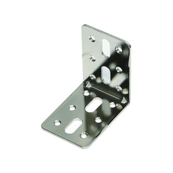 ハイロジック 16567 取付金具 2x45x62x62mm NI 1本入(CDC) 補強金具 ハイロジック 16567 取付金具 2x45x62x62mm NI 1本入(CDC) 補強金具
