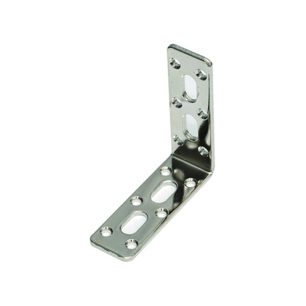 ハイロジック 16569 取付金具 3x25x74x74mm NI 1本入(CDC) 補強金具 ハイロジック 16569 取付金具 3x25x74x74mm NI 1本入(CDC) 補強金具
