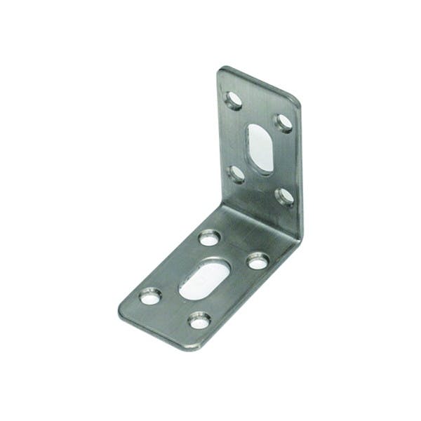 ハイロジック 16604 取付金具 2x25x49x49mm ステンレス 1本入(CDC)【別送品】