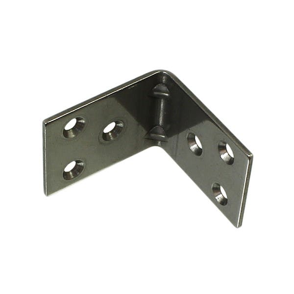 ハイロジック F-711 ステンエクボアングル 40mm ネジ穴タイプ(CDC)【別送品】