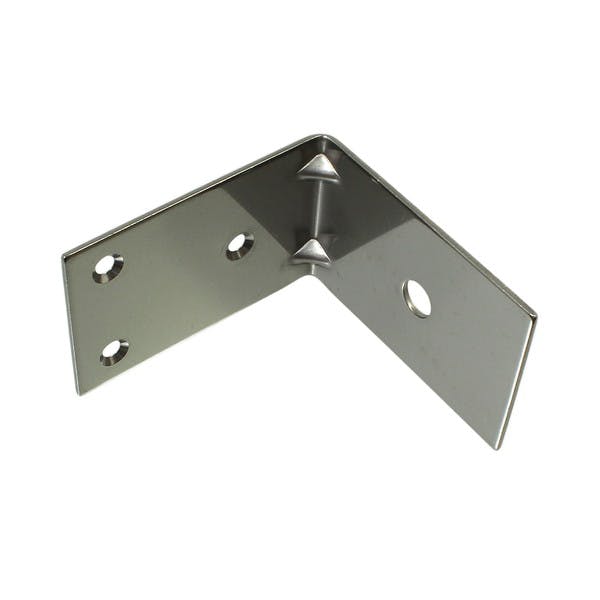 2×4金物 L型 2×80×75×75 黒 | 建具金物 通販 | ホームセンターの