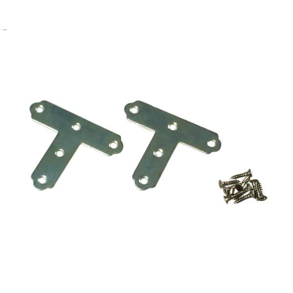 ハイロジック F-926 ユニクロ T字隅金 47mm 2枚入(CDC)【別送品】