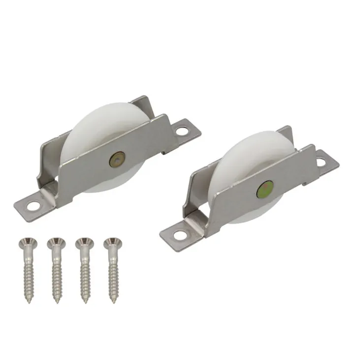ハイロジック 17341 精密防音戸車 NV33N-V 2個入(CDC)【別送品】