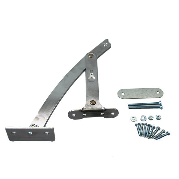 ハイロジック 17351 アームストッパー(クローム)L型ブラケット 1個入(CDC)【別送品】