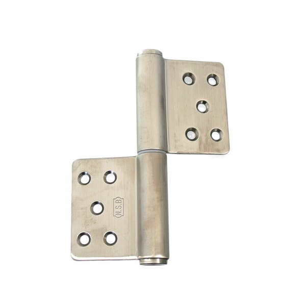 ハイロジック 17469 ステンKJ旗型蝶番 127mm(右) 1枚入(CDC) 丁番 ハイロジック 17469 ステンKJ旗型蝶番 127mm(右) 1枚入(CDC) 丁番