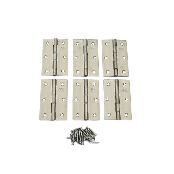 ハイロジック 17496 ステンレス蝶番 89mm 6枚入(CDC) 丁番 ハイロジック 17496 ステンレス蝶番 89mm 6枚入(CDC) 丁番