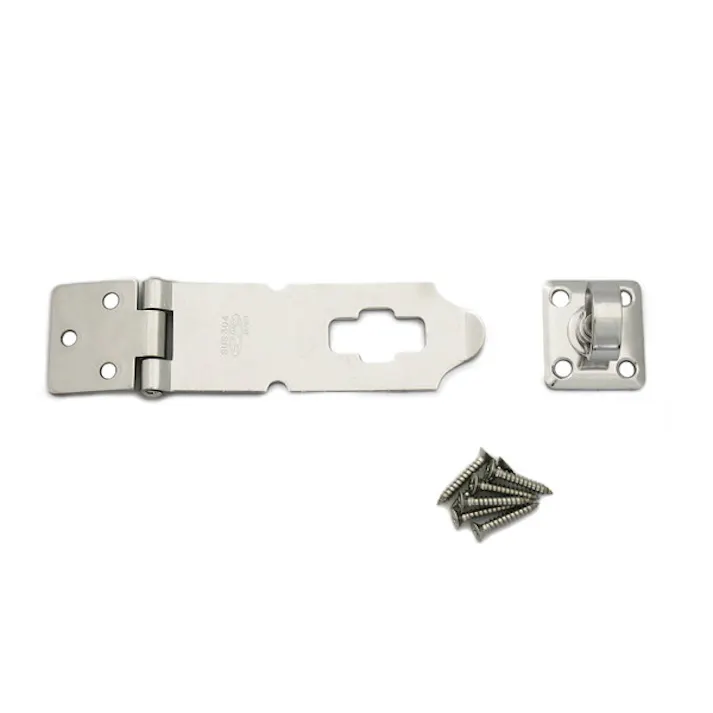 ハイロジック 17568 ステンレス掛金 115mm 1個入 4960983175682【別送品】