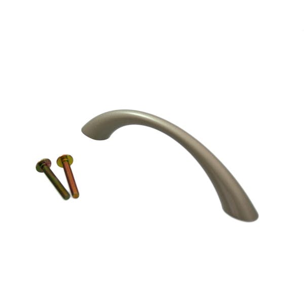 ハイロジック 17704 サーブハンドル 100mm パールニッケル 1個入(CDC)【別送品】