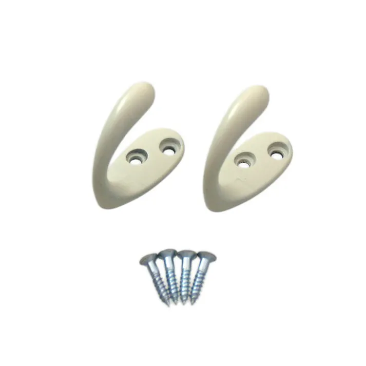 ハイロジック 17792 コートフック アイボリ 2個入(CDC)【別送品】