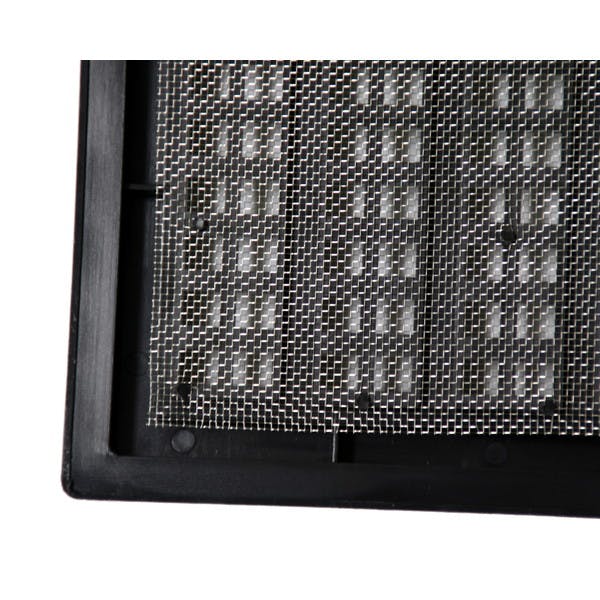 靉区作★ ハイロジック 17986 PC床下換気孔 200×400 アミ付(CDC)【別送品