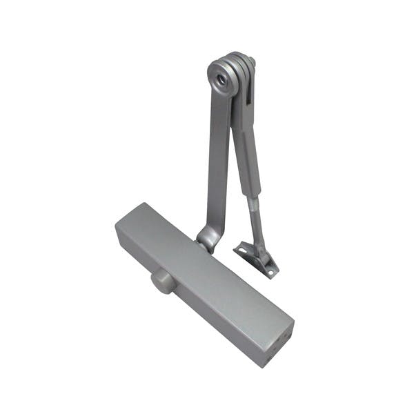 ハイロジック リョービ ドアクローザ 20シリーズ スタンダード型 ストップ付 シルバー S-21 (CDC) ドア周り金具 ハイロジック リョービ ドアクローザ 20シリーズ スタンダード型 ストップ付 シルバー S-21 (CDC) ドア周り金具