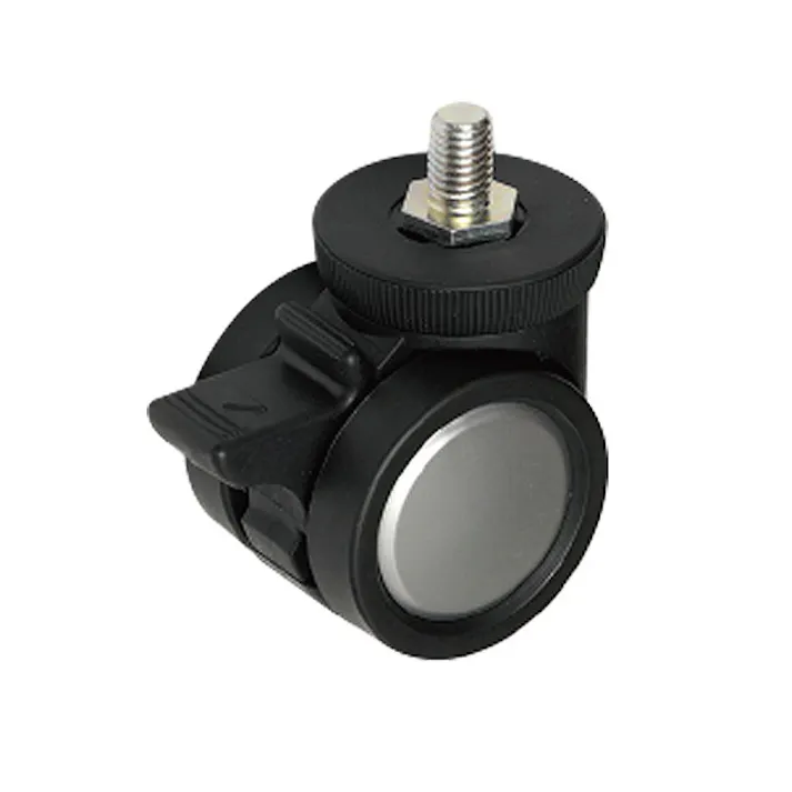 ハイロジック K100U-50-S12S フリーロール付・リフトロックキャスター (CDC)【別送品】