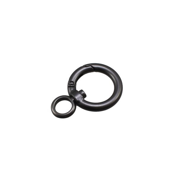 ハイロジック 29251 回転カラビナ 50mm マットブラック 1個入(CDC) キーパーツ ハイロジック 29251 回転カラビナ 50mm マットブラック 1個入(CDC) キーパーツ
