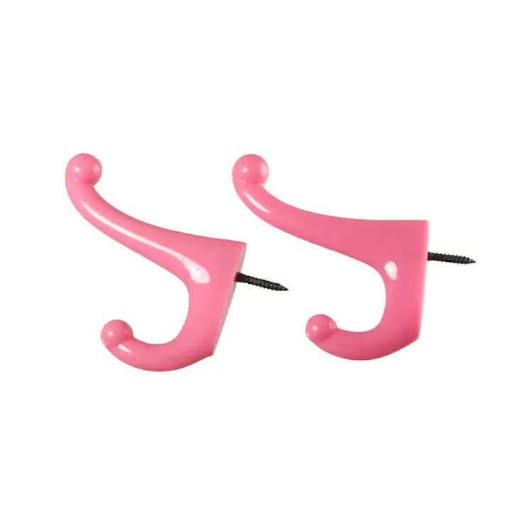 ハイロジック T-587 PC帽子掛 ピンク 1個入(CDC)【別送品】